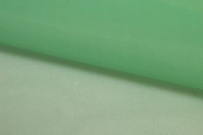 Портьерный капрон 15-6123, 47 гр/м2, шир.300см, цвет св.зелёный - купить в Томске. Цена 137.27 руб.