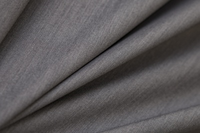 Костюмная ткань с вискозой "Флоренция", 195 гр/м2, шир.150см, цвет св.серый - купить в Томске. Цена 491.97 руб.