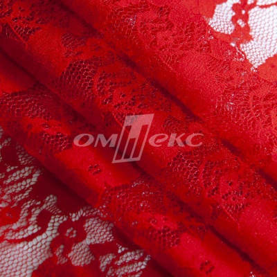 Кружевное полотно стрейч 15A61/RED, 100 гр/м2, шир.150см - купить в Томске. Цена 1 580.95 руб.