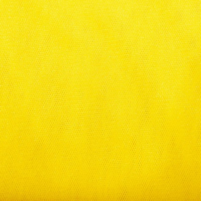 Фатин блестящий 16-70, 12 гр/м2, шир.300см, цвет жёлтый - купить в Томске. Цена 109.72 руб.