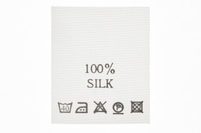 Состав и уход 100% Silk 200 шт - купить в Томске. Цена: 232.29 руб.