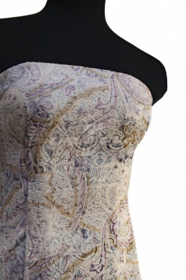 Ткань костюмная (принт) T008 2#, 270 гр/м2, шир.150см - купить в Томске. Цена 616.88 руб.