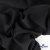 Ткань плательная Креп Рибера, 100% полиэстер,120 гр/м2, шир. 150 см, цв. Чёрный - купить в Томске. Цена 142.30 руб.