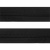 Рулонная молния с покрытием PVC спираль тип 3 (упак.270м) -черная с полосой СВО - купить в Томске. Цена: 12.74 руб.