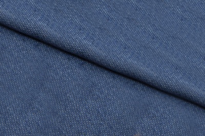 Ткань джинсовая №96, 160 гр/м2, шир.148см, цвет голубой - купить в Томске. Цена 350.42 руб.