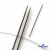 Спицы для вязания металлические d-2.5 мм круговые на тросике 53 см - купить в Томске. Цена: 53.90 руб.