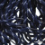 Шнурки #107-19, круглые 130 см, двухцветные цв.тём.синий/белый - купить в Томске. Цена: 22.14 руб.