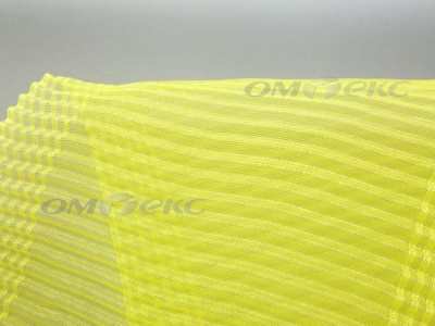Лента капроновая "Гофре", шир. 110 мм/уп. 50 м, цвет жёлтый - купить в Томске. Цена: 33.37 руб.