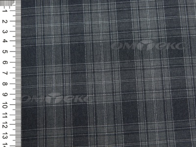 Ткань костюмная клетка 25235 2003, 185 гр/м2, шир.150см, цвет серый/сер - купить в Томске. Цена 
