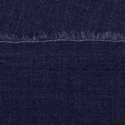 Костюмная ткань с вискозой "Верона", 155 гр/м2, шир.150см, цвет т.синий - купить в Томске. Цена 522.72 руб.