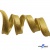 Кант атласный 136, шир. 12 мм (в упак. 65,8 м), цвет золото - купить в Томске. Цена: 433.08 руб.