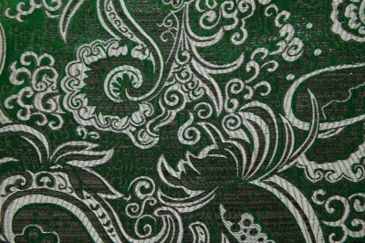 Ткань костюмная жаккард, 135 гр/м2, шир.150см, цвет зелёный№4 - купить в Томске. Цена 441.94 руб.