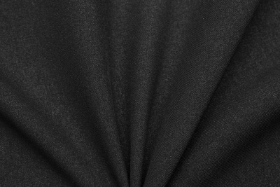 Ткань костюмная 24880 2022, 220 гр/м2, шир.150см, цвет чёрный - купить в Томске. Цена 446.45 руб.