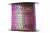 Пайетки "ОмТекс" на нитях, CREAM, 6 мм С / упак.73+/-1м, цв. 89 - розовый - купить в Томске. Цена: 468.37 руб.