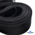 Регилиновая лента мягкая, пластик, шир.40мм, (уп.22+/-0,5м), цв.- черный - купить в Томске. Цена: 294 руб.