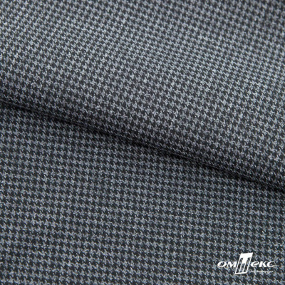 Ткань костюмная Пье-де-пуль 24013, 210 гр/м2, шир.150см, цвет чёрн/св.серый - купить в Томске. Цена 334.18 руб.