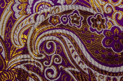 Ткань костюмная жаккард №9, 140 гр/м2, шир.150см, цвет фиолет - купить в Томске. Цена 387.20 руб.
