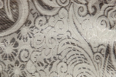 Ткань костюмная жаккард №10, 140 гр/м2, шир.150см, цвет св.серебро - купить в Томске. Цена 383.29 руб.
