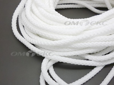 Шнур 1с35 4 мм крупное плетение 200 м белый - купить в Томске. Цена: 1.10 руб.