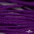 Шнур плетеный d-6 мм, круглый 70% хлопок 30% полиэстер, уп.90+/-1 м, цв.1084-фиолет - купить в Томске. Цена: 588 руб.