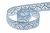 Тесьма кружевная 0621-1346А, шир. 13 мм/уп. 20+/-1 м, цвет 132-голубой - купить в Томске. Цена: 569.26 руб.