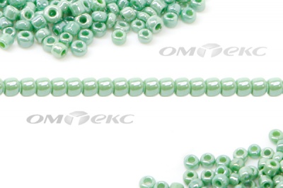 Бисер (ОL) 11/0 ( упак.100 гр) цв.127 - зелёный - купить в Томске. Цена: 51.21 руб.