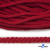 Шнур плетеный d-6 мм, круглый 70% хлопок 30% полиэстер, уп.90+/-1 м, цв.1064-красный - купить в Томске. Цена: 588 руб.