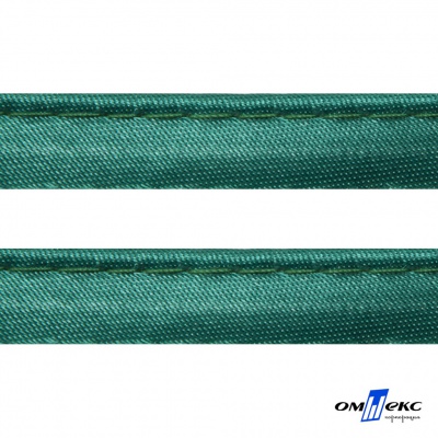 Кант атласный 140, шир. 12 мм (в упак. 65,8 м), цвет т.зелёный - купить в Томске. Цена: 237.16 руб.