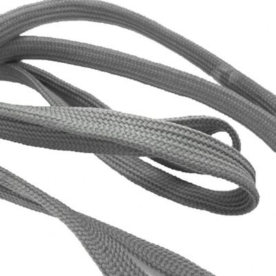 Шнурки т.5 80 см серый - купить в Томске. Цена: 16.76 руб.