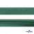 Косая бейка атласная "Омтекс" 15 мм х 132 м, цв. 056 темный зеленый - купить в Томске. Цена: 225.81 руб.