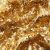 Сетка с пайетками №3, 188 гр/м2, шир.140см, цвет золотой - купить в Томске. Цена 458.76 руб.