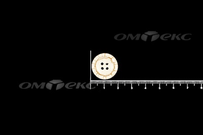 Пуговица деревянная круглая №33 (18мм) - купить в Томске. Цена: 2.55 руб.