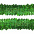 Тесьма с пайетками D4, шир. 30 мм/уп. 25+/-1 м, цвет зелёный - купить в Томске. Цена: 1 087.39 руб.
