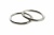 Кольцо металлическое d-38 мм, цв.-никель - купить в Томске. Цена: 4.89 руб.