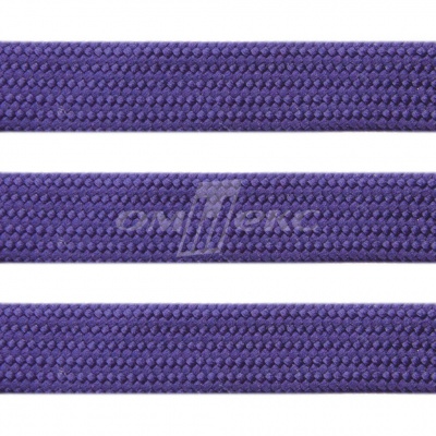 Шнур 15мм плоский (100+/-1м) №10 фиолетовый - купить в Томске. Цена: 10.21 руб.