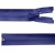 Молния водонепроницаемая PVC Т-7, 60 см, разъемная, цвет (220) василек - купить в Томске. Цена: 49.39 руб.
