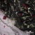 Сетка с вышивкой "Мадрид" 135 г/м2, 100% нейлон, ширина 130 см, Цвет 4/Черный - купить в Томске. Цена 980 руб.