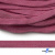 Шнур плетеный d-8 мм плоский, 70% хлопок 30% полиэстер, уп.85+/-1 м, цв.1029-розовый - купить в Томске. Цена: 735 руб.