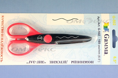 Ножницы G-502 детские 165 мм - купить в Томске. Цена: 292.21 руб.