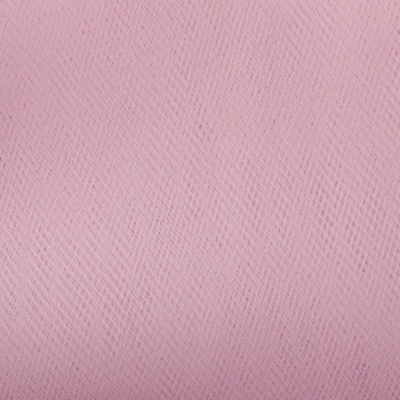 Фатин матовый 16-12, 12 гр/м2, шир.300см, цвет нежно-розовый - купить в Томске. Цена 96.31 руб.