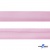 Косая бейка атласная "Омтекс" 15 мм х 132 м, цв. 044 розовый - купить в Томске. Цена: 225.81 руб.