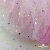 Сетка Фатин Глитер Спейс, 12 (+/-5) гр/м2, шир.150 см, 16-12/розовый - купить в Томске. Цена 202.08 руб.