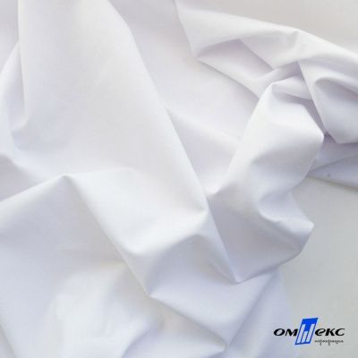 Ткань сорочечная Илер 100%полиэстр, 120 г/м2 ш.150 см, цв.белый - купить в Томске. Цена 290.24 руб.