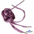 Шнурки #107-01, плоские 130 см, цв.розовый металлик - купить в Томске. Цена: 35.45 руб.