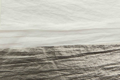 Текстильный материал "Диско"#1805 с покрытием РЕТ, 40гр/м2, 100% полиэстер, цв.6-тем.серебро - купить в Томске. Цена 412.36 руб.