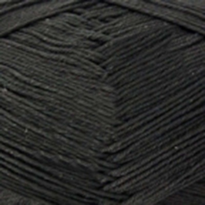 Пряжа "Бонди", 100% имп.мерсеризованный хлопок, 100гр, 270м, цв.003-черный - купить в Томске. Цена: 140.88 руб.