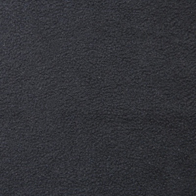 Флис DTY, 130 г/м2, шир. 150 см, цвет чёрный - купить в Томске. Цена 694.22 руб.