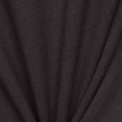 Костюмная ткань с вискозой "Палермо", 255 гр/м2, шир.150см, цвет т.серый - купить в Томске. Цена 584.23 руб.