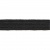 Резинка продежка С-52, шир. 7 мм (в нам. 100 м), чёрная  - купить в Томске. Цена: 637.57 руб.