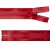 Молния водонепроницаемая PVC Т-7, 20 см, неразъемная, цвет (820)-красный - купить в Томске. Цена: 21.56 руб.